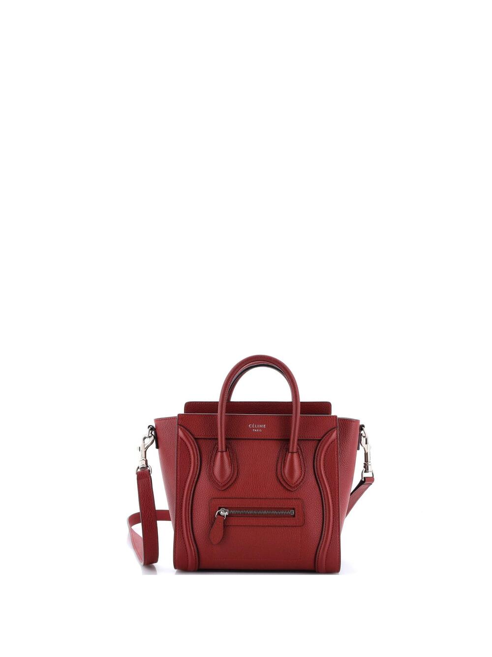 Celine Luggage Bag Grainy Leather Nano #276605C17B